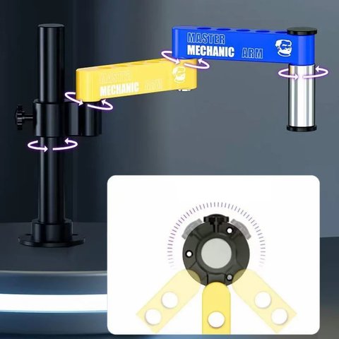 Штатив для микроскопа Mechanic M3, 360° Превью 4