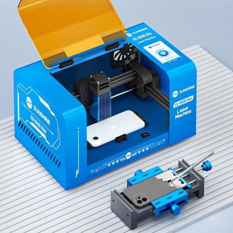 Laser Separating Machine Sunshine SS-890B Mini, (to unglue the display frame and the back cover, for engraving) Preview 4