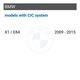 Монітор (10.25 дюймів) CarPlay / Android Auto для автомобілів BMW X1 / E84 2009 - 2015 р.в. з системою CIC Прев'ю 1