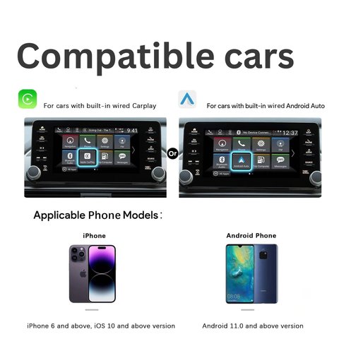 Універсальний адаптер безпровідного CarPlay та Android Auto Carlinkit 5.0 CPC200-2air Прев'ю 3