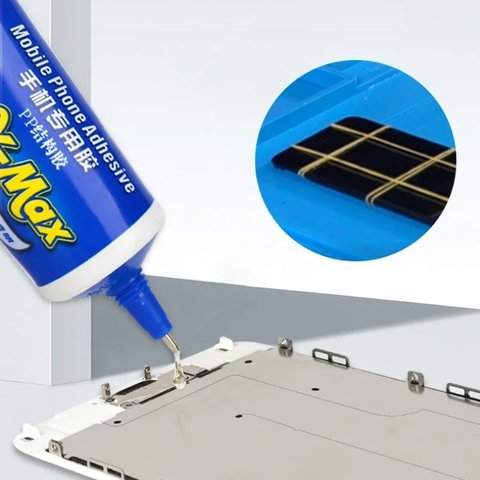 Sealant Glue Mechanic X-MAX, (for touchscreen/LCD gluing, 15 ml, transparent) Preview 2