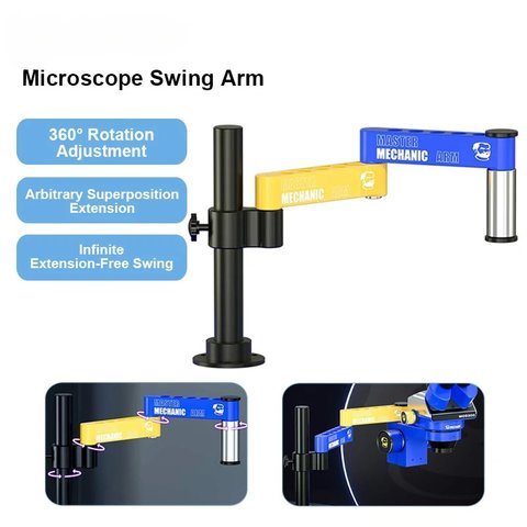 Microscope Stand Mechanic M3, (360°) Preview 3