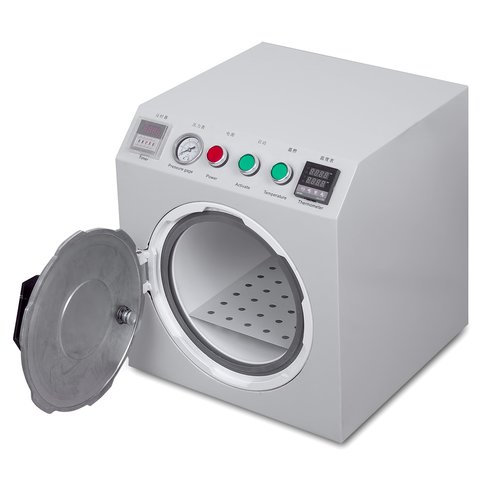 Dispositivo para pegar módulos de pantallas AS 2030, sirve para las pantallas de hasta 11", autoclave Vista previa  1