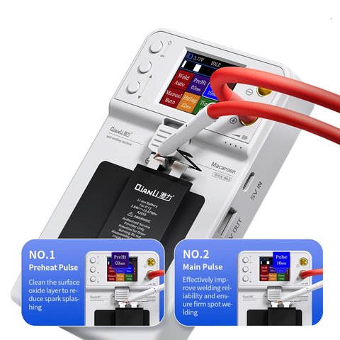 Máquina portátil de soldadura por puntos QianLi Macaron Max Vista previa  1