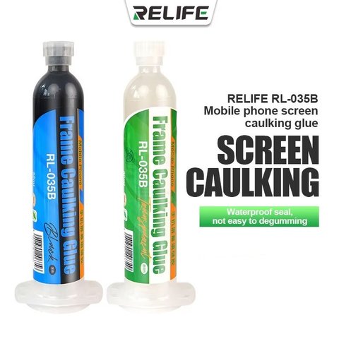 Adhesivo RELIFE RL-035B, transparente, para pegar tapas traseras, para marcos de pantalla, 30 ml Vista previa  1