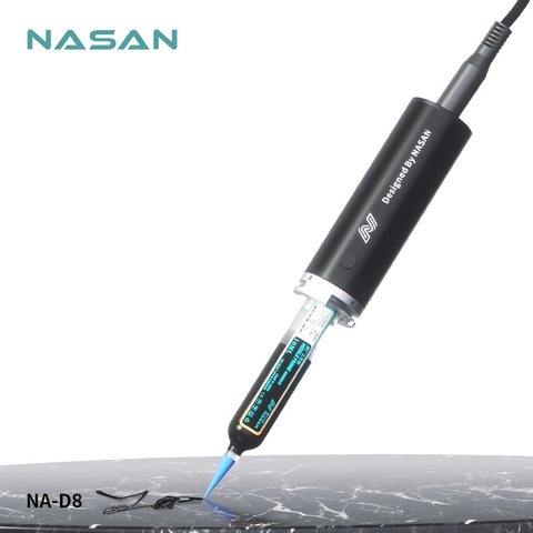 Pistola universal NASAN NA-D8, 50 ml, 30 ml, 10 ml, neumático, automático Vista previa  3