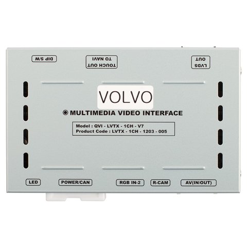 Автомобільний відеоінтерфейс для Volvo з монітором 7" Прев'ю 5