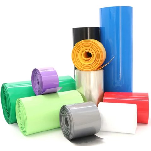 Термозбіжна трубка, 1 м, 200 мм, синя Прев'ю 1