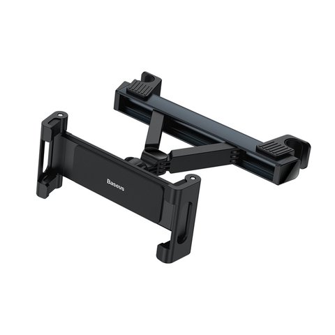 Автомобильный держатель Baseus JoyRide Pro, черный, на подголовник, #SUTQ000001 Превью 1