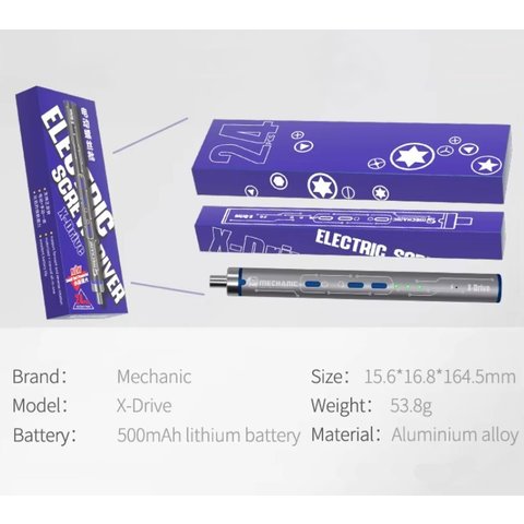 Бездротова електрична викрутка Mechanic X-Drive Прев'ю 1