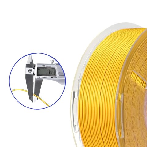 Філамент для 3D-принтера ELEGOO PLA Silk Gold, 1 кг Прев'ю 2