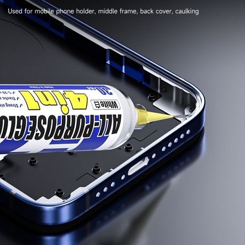 Клей Mechanic G7, поліуретановий, білий, швидковисихаючий, для приклеювання задніх кришок, для дисплейних рамок, 30 мл Прев'ю 6