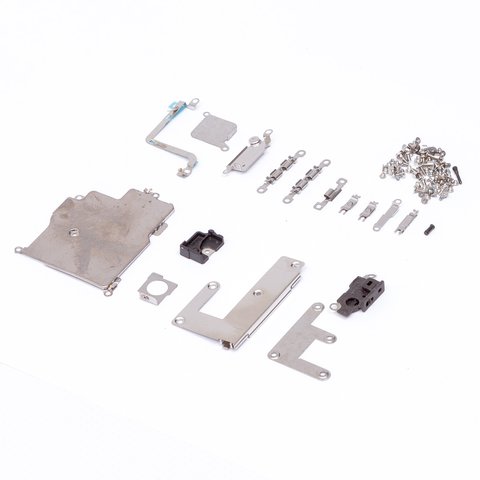 Винт для iPhone 13 Pro, полный комплект, с фиксирующе-зажимными пластинами Превью 1