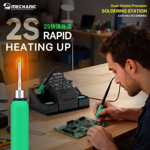 Паяльная станция Mechanic X200 MAX, цифровая, 200 Вт Превью 1