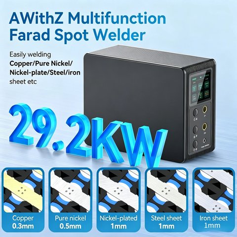 Апарат точкового зварювання AWithZ P60F, 29,2 кВт Прев'ю 1