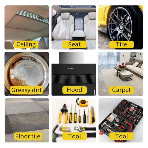 Очисник Falcon Foam Cleaner, для різних типів поверхонь, для очищення поверхонь від забруднень, 650 мл, пінний Прев'ю 4