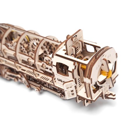 Механічний 3D-пазл UGEARS Локомотив з тендером Прев'ю 5