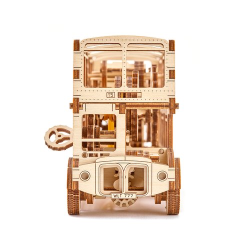 Механічний 3D-пазл Wooden.City Лондонський автобус Прев'ю 4