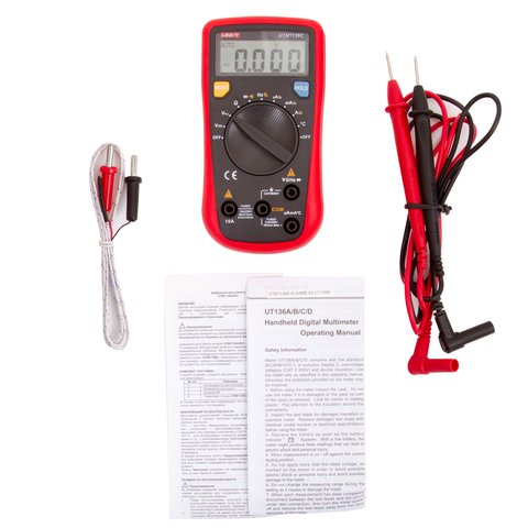 Цифровой мультиметр UNI-T UTМ1136C (UT136C) Превью 5